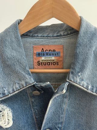 Chaqueta Vaquera Acne Studios Blå Konst