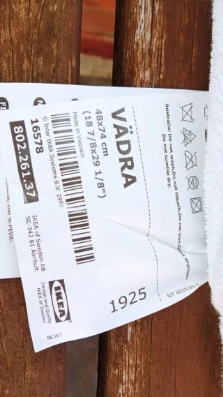 Cambiador bebé IKEA VADRAS