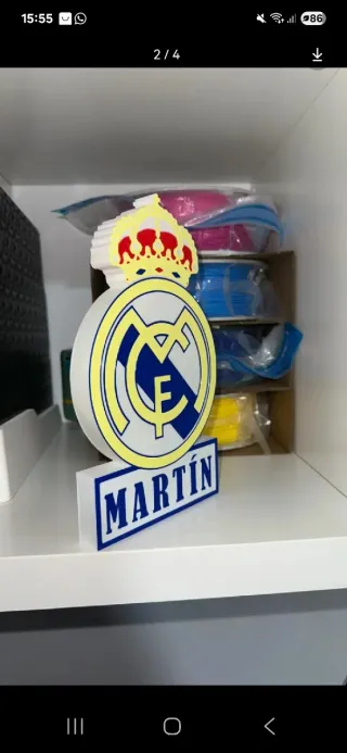 Real Madrid Escudo y Nombre