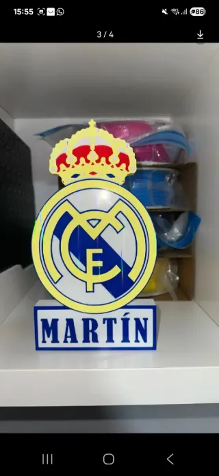 Real Madrid Escudo y Nombre