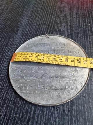 Medalla XXXV Congreso Eucarístico Internacional Ba