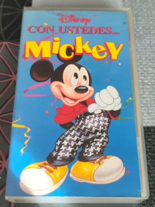 Película Disney Mickey y Pato Donald VHS