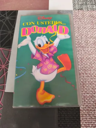 Película Disney Mickey y Pato Donald VHS