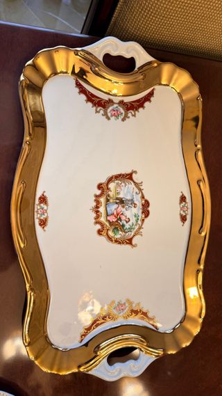 Juego de café Limoges porcelana francesa