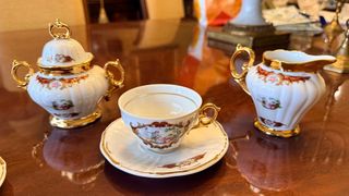 Juego de café Limoges porcelana francesa