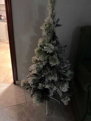 Árbol de Navidad Nevado 90cm