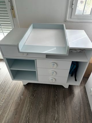 Habitación bebé GAMA ALTA (Cuna convertible)