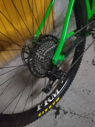 Bicicleta MTB Merida Verde
