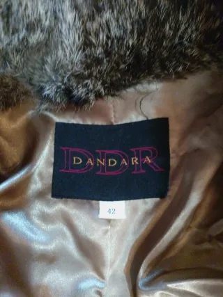 Chaqueta de piel de conejo