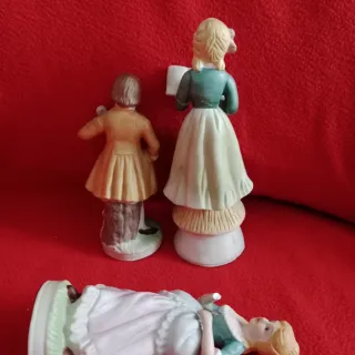 Lote Figuras Decorativas Pareja