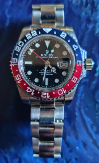 Rolex GMT-Master II Pepsi Automatico