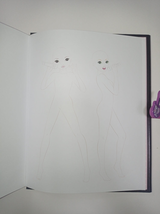 Cuaderno de TOP Model ropa concierto Pop star