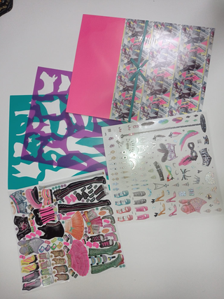 Cuaderno de TOP Model ropa concierto Pop star