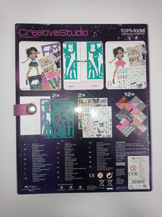 Cuaderno de TOP Model ropa concierto Pop star