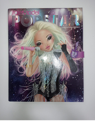Cuaderno de TOP Model ropa concierto Pop star