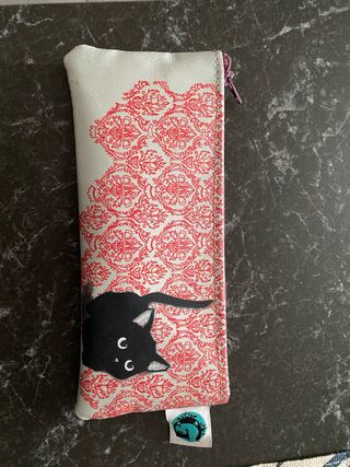 Pochette / Astuccio Gatto Nero Rosso