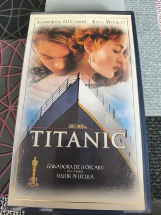 Titanic VHS Película Drama Español