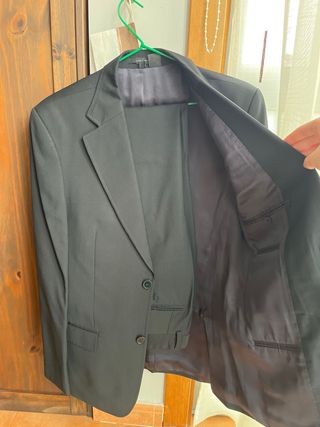 Traje Zara Negro Talla 46