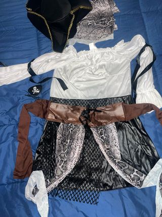 Disfraz Pirata Chica Talla Única