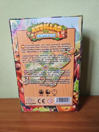 Ardillas en el bosque juego de mesa