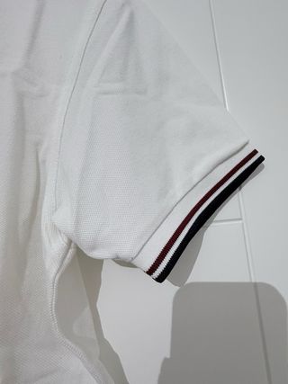 Polo Fred Perry Blanco