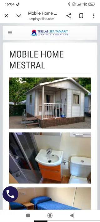 Bungalow Camping Trillas Viernes a Domingo