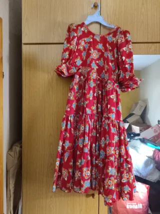 Vestido Gitana Estampado Flores