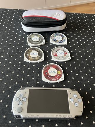 Consola PSP Plata Sony