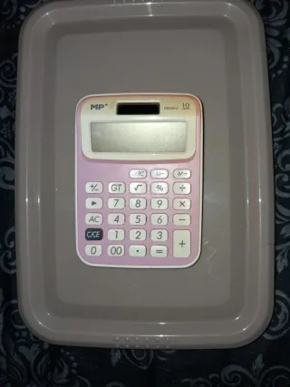 Calculadora MP PE026-2 Rosa