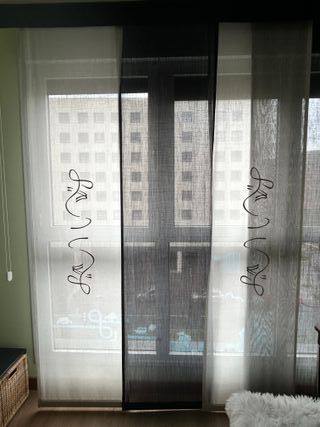 Cortinas Panel Japonés Tela sin mecanismo