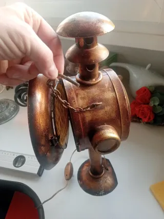 Lampada design Punk industriale metallo