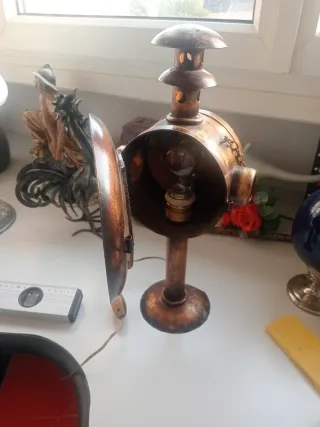 Lampada design Punk industriale metallo