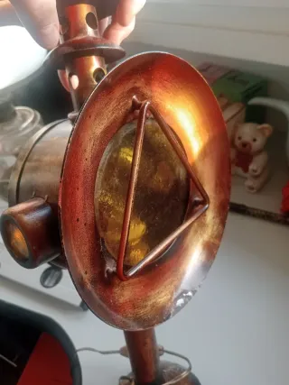 Lampada design Punk industriale metallo