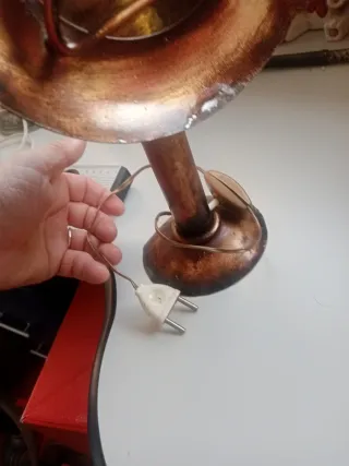 Lampada design Punk industriale metallo