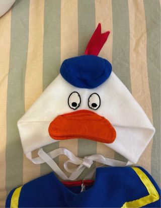 Disfraz Pato Donald 24 meses
