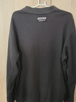 Jersey Adidas Original Negro Manga Larga