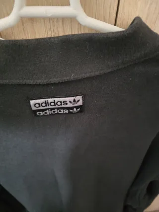 Jersey Adidas Original Negro Manga Larga