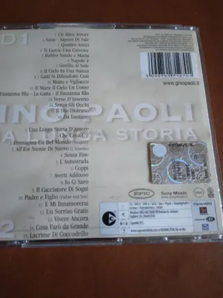 Doppio CD Gino Paoli Una Lunga Storia