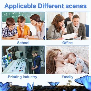 LOSMANN 1x Toner Ciano Compatibile per Brother TN-2