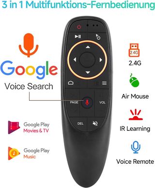 Air Mouse mando a distancia, 2.4 G, control remoto