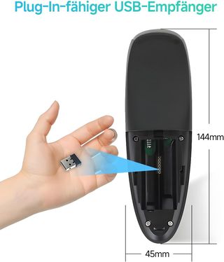 Air Mouse mando a distancia, 2.4 G, control remoto