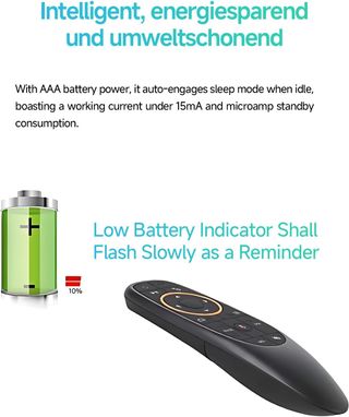 Air Mouse mando a distancia, 2.4 G, control remoto