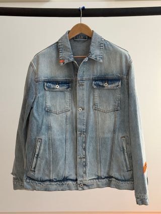 Chaqueta Vaquera Heron Preston Desgastada