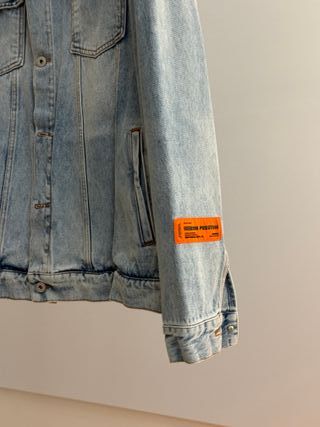 Chaqueta Vaquera Heron Preston Desgastada