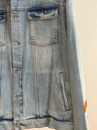 Chaqueta Vaquera Heron Preston Desgastada