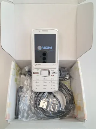 NGM JOY Telefono Cellulare Bianco funzionante