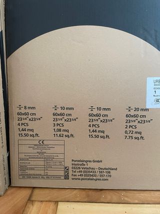 Suelo porcelánico gris