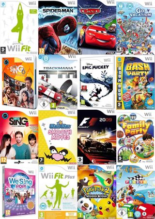 Nintendo Wii Blanca + Mandos Rosas + 45 Juegos