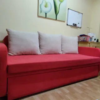 Sofá cama Rojo