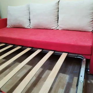 Sofá cama Rojo